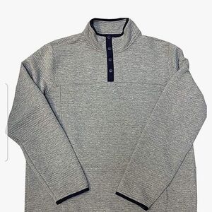 Gerry Men’s Quarter pullover. Grey